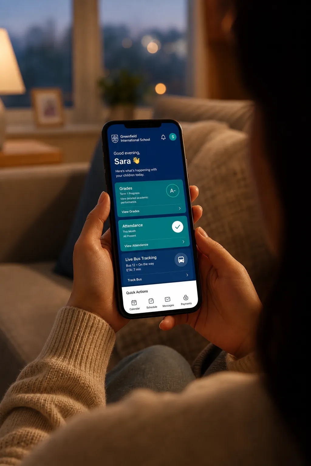 Family app at home