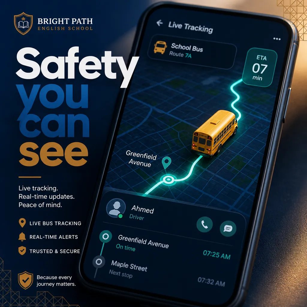 Live safety & bus tracking