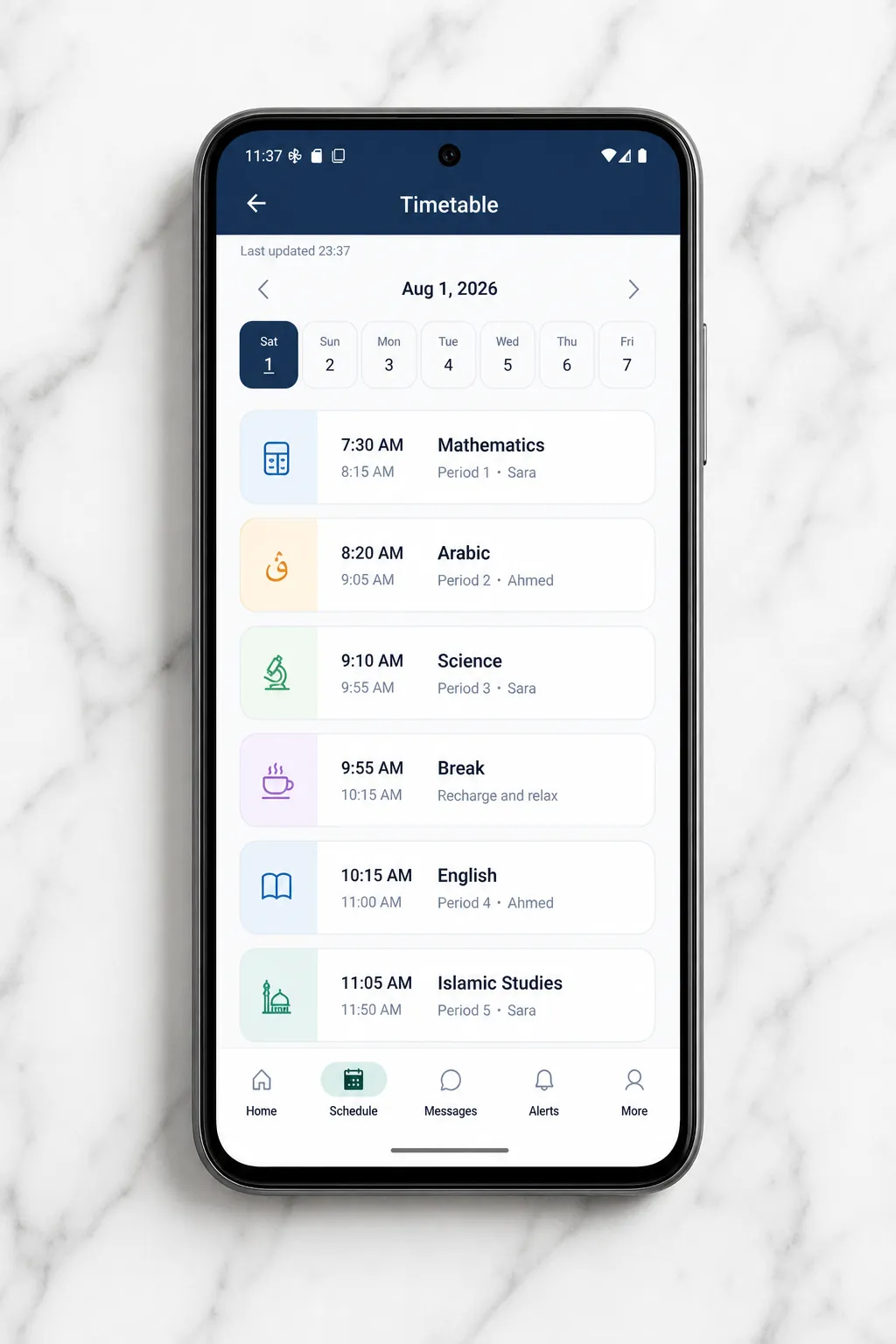 Student — personal learning portal